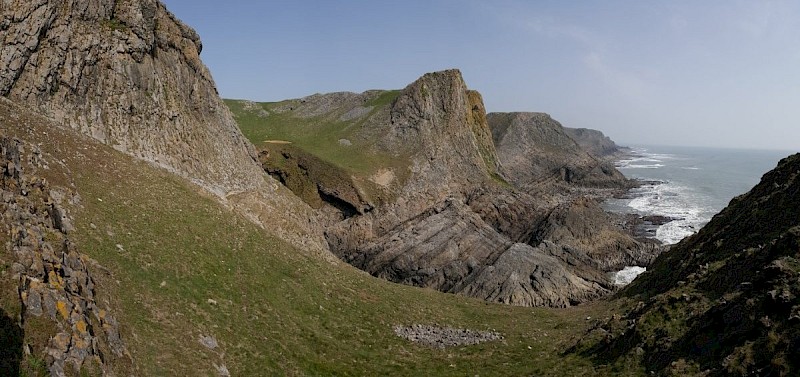 Carboniferous Limestone Cliffs - © Barry Stewart