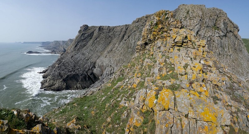 Carboniferous Limestone Cliffs - © Barry Stewart